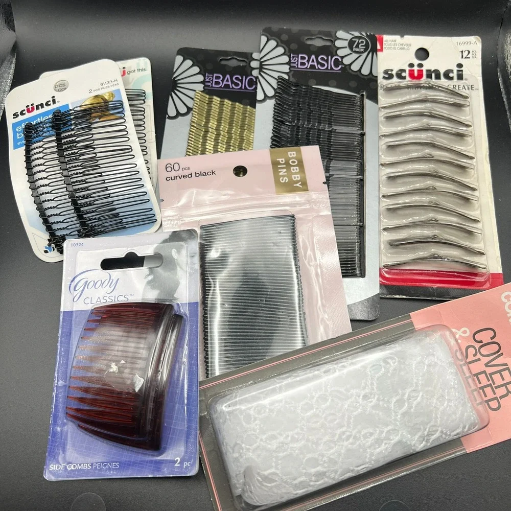 Large‎ Assortment Hair Clips Barrett Bobby Pins ~ Variety of Brands ~ ALL NEW